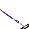 Standard Lanyard Hook Rope Style, Purple, Pack of 24