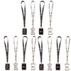 Confetti Hall Pass with Lanyard, 4 Per Pack, 3 Packs