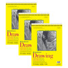 300 Series Drawing Pad, Top Wire Binding, 50 Sheet, 11x14 inch, Pack of 3