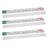 Dry Erase Sentence Strips, White, 1-1/2" X 3/4" Ruled, 3" x 24", 30 Per Pack, 3 Packs