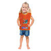 Children's Artist Smock, Ages 3 to 8, Orange, 15" x 12", Pack of 3