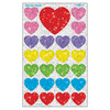 Sparkle Hearts superShapes Stickers-Sparkle, 100 Per Pack, 6 Packs Sparkle Hearts superShapes Stickers-Sparkle, 100 Per Pack, 6 Packs