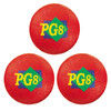 Playground Ball, 8.5-Inch, Red, Pack of 3