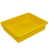 Stowaway® 3" Letter Tray no Lid, Yellow, Pack of 3 Stowaway® 3" Letter Tray no Lid, Yellow, Pack of 3