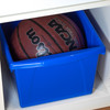 4 Gallon Classroom Storage Bin, Blue, Pack of 3 4 Gallon Classroom Storage Bin, Blue, Pack of 3
