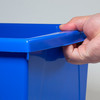 4 Gallon Classroom Storage Bin, Blue, Pack of 3 4 Gallon Classroom Storage Bin, Blue, Pack of 3