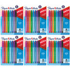 InkJoy 100ST Ballpoint Pens, Medium Point, Assorted Ink, 8 Per Pack, 6 Packs