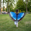 Dress-Up Morpho Butterfly Wings, Blue, Pack of 3 Dress-Up Morpho Butterfly Wings, Blue, Pack of 3