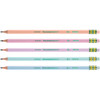 #2 Pastel Pencils, 5 Assorted Colors, 10 Per Pack, 6 Packs #2 Pastel Pencils, 5 Assorted Colors, 10 Per Pack, 6 Packs