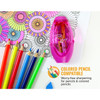 Twist-n-Sharp™ Duo Pencil Sharpener, Assorted Colors, Pack of 6