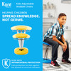 Kids Adjustable Tall Wobble Chair 16.5-24", Yellow
