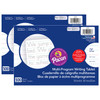 Multi-Program Handwriting Paper, 1-1/8" Ruled (Long Way), White, 10-1/2" x 8", 500 Sheets Per Pack, 2 Packs