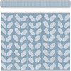 Classroom Cottage Blue Petals Straight Border Trim, 35 Feet Per Pack, 6 Packs