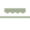 Sage Green Scalloped Border Trim, 35 Feet Per Pack, 6 Packs