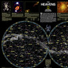 The Heavens Map, Laminated, 30.5" x 22.75" The Heavens Map, Laminated, 30.5" x 22.75"
