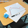 Dry Erase XY Axis/Dry Erase, Two Sided, 9 x 12, Class Pack of 24