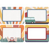 Moving Mountains Road Trip Name Tags/Labels, Multi-Pack, 3-1/2" x 2-1/2", 36 Per Pack, 6 Packs