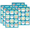 Refreshing Rainbows, Vanilla Scent Scratch 'n Sniff Stinky Stickers®, 48 Per Pack, 6 Packs