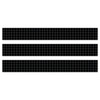 Core Decor Window Pane on Black EZ Border, Bulletin Board Border, 48 Feet Per Pack, 3 Packs