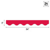 Core Decor Red Wavy EZ Border, Bulletin Board Border, 48 Feet Per Pack, 3 Packs Core Decor Red Wavy EZ Border, Bulletin Board Border, 48 Feet Per Pack, 3 Packs