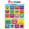 Spanish Colorful Early Learning Small Poster Pack, 11" x 15-3/4", Pack of 12