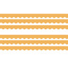 Golden Sun Scalloped Border Trim, 35 Feet Per Pack, 6 Packs