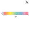 Core Decor Messy Dots on Rainbow EZ Border, Bulletin Board Border, 48 Feet Per Pack, 3 Packs Core Decor Messy Dots on Rainbow EZ Border, Bulletin Board Border, 48 Feet Per Pack, 3 Packs