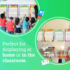 4-Pack Math Posters: Multiplication, Division, Addition, & Subtraction, 18" x 24"