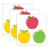 Apple Time Apples 3" Designer Cut-Outs, 36 Per Pack, 3 Packs