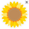 Sunflower 6" Designer Cut-Outs, 36 Per Pack, 3 Packs