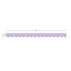 Composition Purple Scalloped Border Trim, 35 Feet Per Pack, 6 Packs