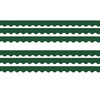Pine Green Scalloped Border Trim, 35 Feet Per Pack, 6 Packs