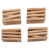Wooden Fences - Set of 4 Wooden Fences - Set of 4