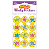 Star Power, Banana scent Scratch 'n Sniff Stinky Stickers®, 48 Per Pack, 6 Packs
