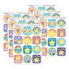 SCENT-sational Stars, Pineapple Scent Scratch 'n Sniff Stinky Stickers®, 48 Per Pack, 6 Packs