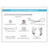 LED Dimmable Under Counter Lighting With Motion Sensor and Magnetic Option Five-Bar Kit, 0.78w x 0.39h