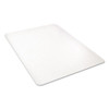 All Day Use Chair Mat - Hard Floors, 36 x 48, Rectangular, Clear
