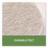 Felt Pad Protectors, Assorted Round, Beige, 78/Pack