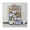 NSF Certified 6-Shelf Wire Shelving Kit, 48w x 18d x 72h, Silver