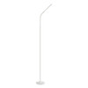 Resi LED Floor Lamp, Gooseneck, 60" Tall, White