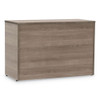 Urban Series Cabinet Credenza Pedestal with Lateral File, 35.25w x 15.25d x 23.75h, Natural Walnut