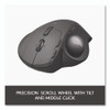 MX Ergo Plus Advanced Wireless Trackball Mouse, 2.4 GHz Frequency/33 ft Wireless Range, Right Hand Use, Black