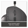 MX Ergo Plus Advanced Wireless Trackball Mouse, 2.4 GHz Frequency/33 ft Wireless Range, Right Hand Use, Black