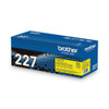 TN227Y High-Yield Toner, 2,300 Page-Yield, Yellow