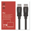 8K DisplayPort to DisplayPort Audio/Video Cable, 6 ft, Black