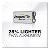 Industrial Lithium 9V Battery, 9 V, 12/Box