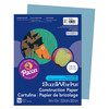 Construction Paper, Medium Weight, Sky Blue, 9" x 12", 50 Sheets Per Pack, 10 Packs