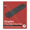 USB 3.0 Hubs, 7-Port, Black