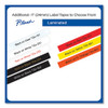TZe Standard Adhesive Laminated Labeling Tape, 0.94" x 26.2 ft, Black on White