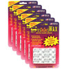 StikkiWAX™ Adhesive Bars/Sticks, 12 Per Pack, 6 Packs